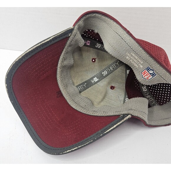 Washington Redskins Game Worn New Era 39 Thirty Fitted Hat Cap Please Read - Picture 8 of 12
